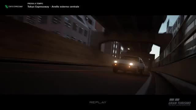 GT Sport - Toyota Sprinter Trueno 3door 1600GT APEX at Tokyo Expressway