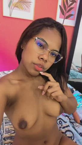 big tits cute ebony latina orgasm pornstar tits clip