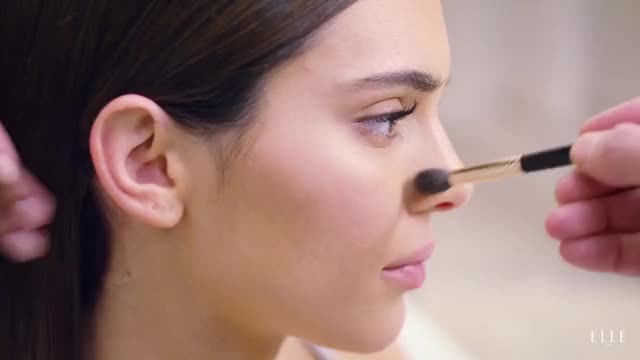 Kendall Jenner gets ready for Calvin Klein Christmas party with ELLE