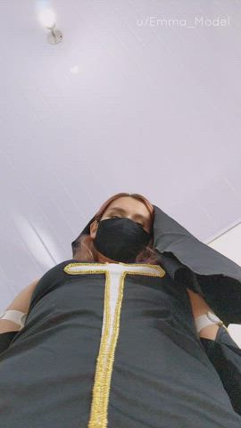 nun pussy upskirt clip