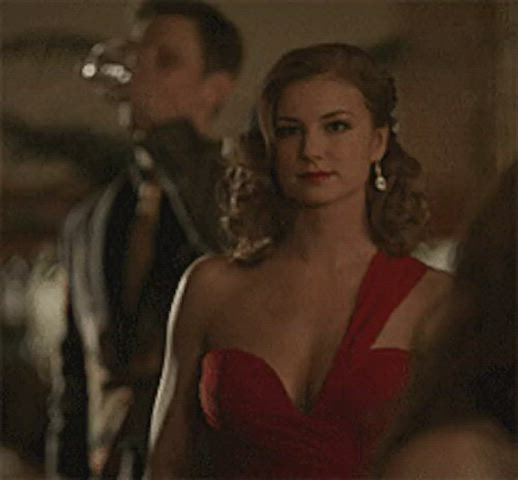 celebrity cleavage emily vancamp clip