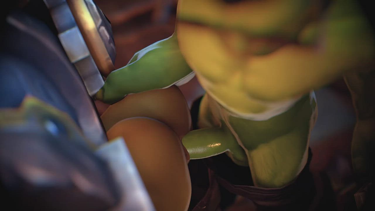 3D Animation Doggystyle NSFW Rule34 clip