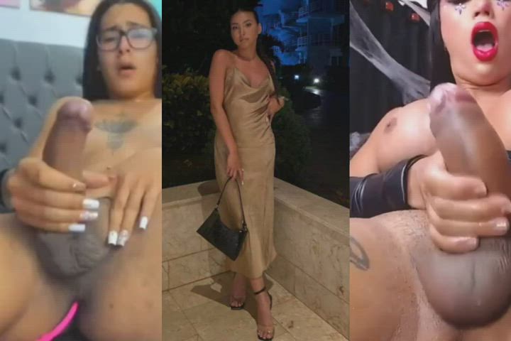 bbc babecock cock milking cock worship cumshot cute dress latina trans clip