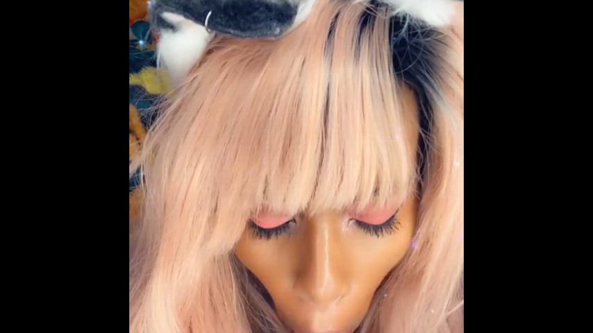 bad dragon blowjob cute deepthroat ebony nsfw onlyfans petplay puppy solo onlyfans-creators