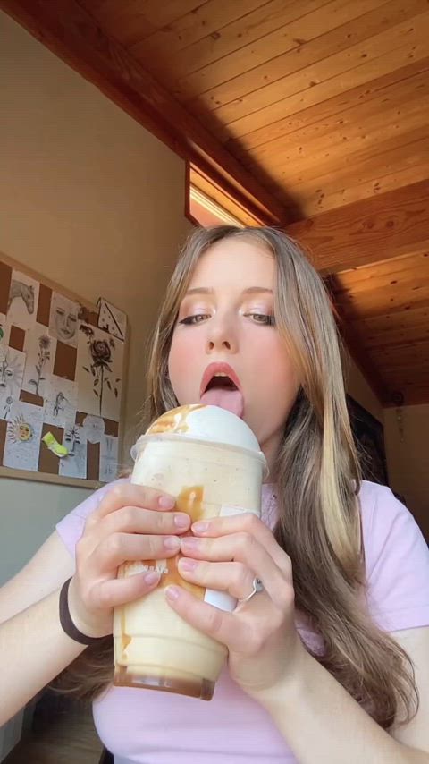 lick licking tiktok clip