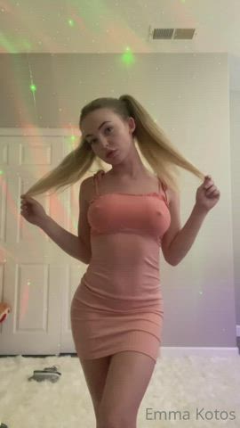 Clothed Dress OnlyFans Pigtails Pokies Tease clip