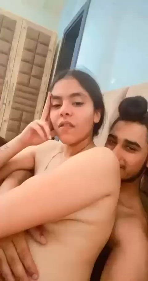 big tits desi foreplay indian nude real couple sex clip