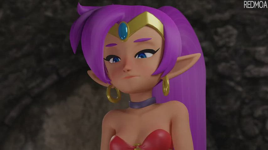 Shantae Footjob by Redmoa