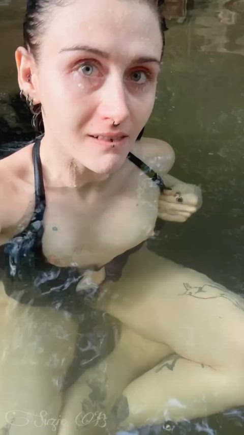 Took my tentacles to the swimming hole