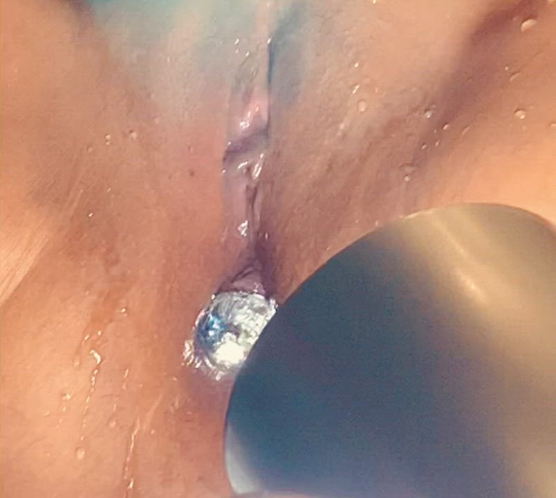 Butt Plug Squirting Wet Pussy clip