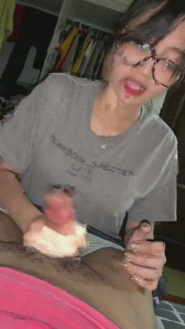 Asian Blowjob Glasses clip