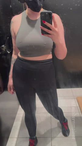 working out makes me so horny! what would you do if you saw me at the gym?