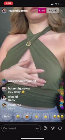 Cute Nipple TikTok clip