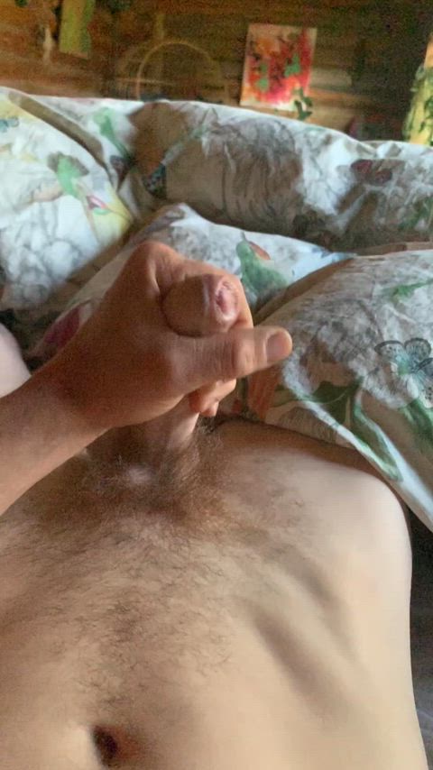 cum cumshot uncircumcised clip