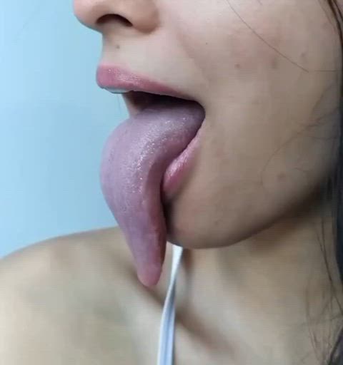 fetish long tongue tongue tongue fetish clip