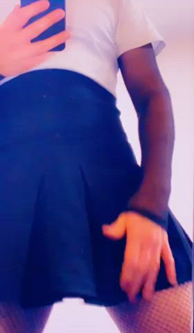 femboy tease upskirt clip