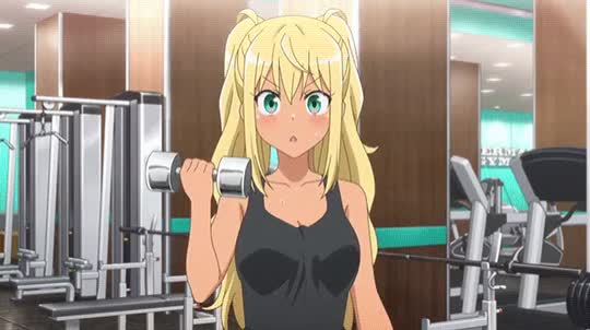 Sakura Hibiki #1 - Dumbbell Nan Kilo Moteru