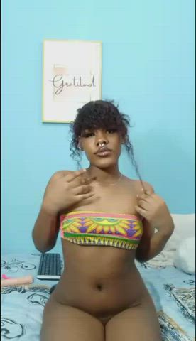 camgirl ebony latina seduction sensual teen teens webcam clip