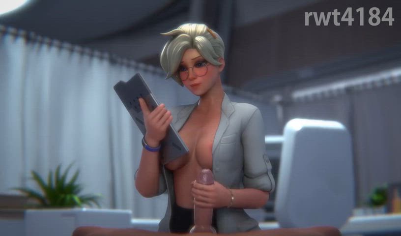 3d animation blowjob handjob nurse overwatch pov rule34 overwatch-porn rule-34 clip