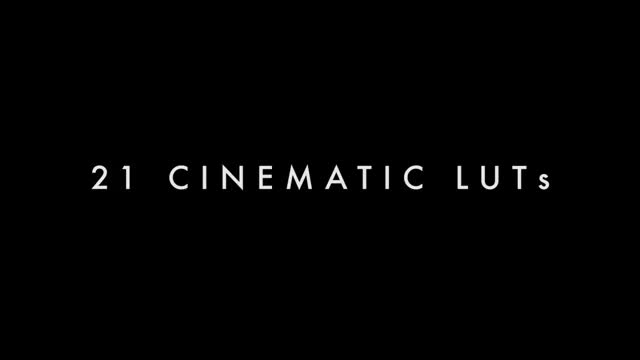 21 Cinematic LUTs Pack | Part 1 | Justin Odisho