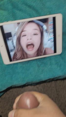 cumshot facial tribute clip