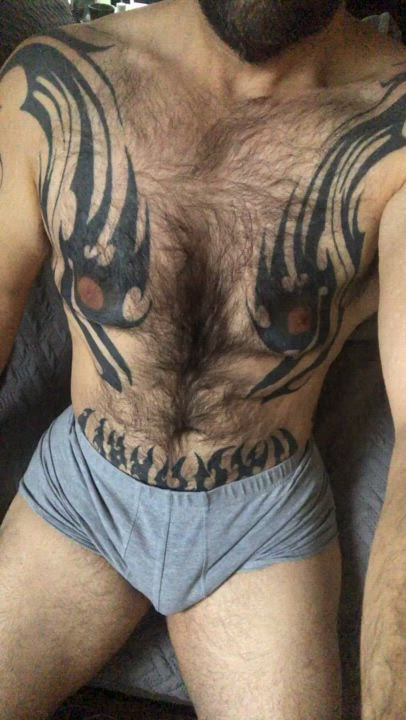 Hairy &amp; inked asf