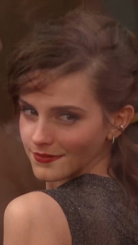 Imagine using Emma Watson’s pretty face like your own fucktoy. Face made for rough,