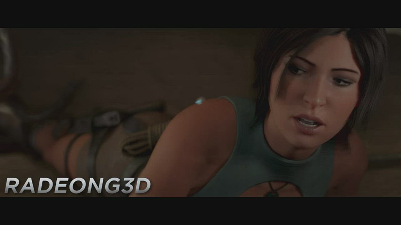 Lara as usual in trouble with Tentacle (RadeonG3D)[Tomb Raider]