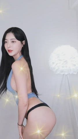 asian ass tease thong tiktok clip