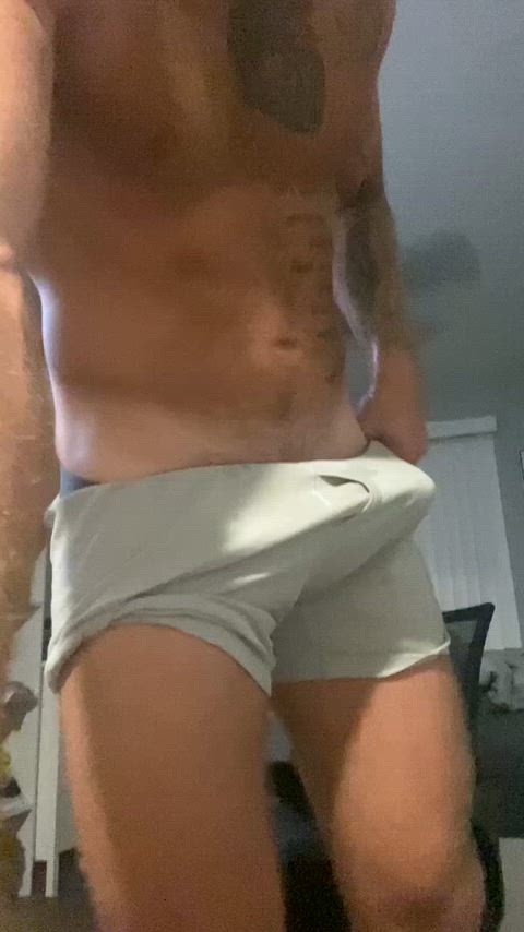 Would you ask to see it if you noticed my huge bulge at work?