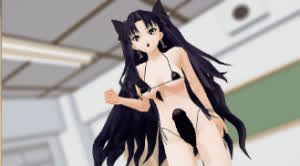 Anime Big Dick Futanari Hentai Micro Bikini Schoolgirl clip