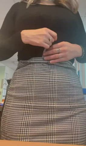 big tits boobs bouncing tits coworker office onlyfans tits clip