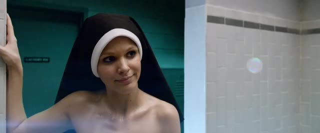 /r/celebrityplotarchive - Nun shower scene in A Very Harold & Kumar 3D Christmas
