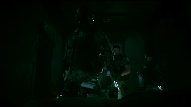 Mexican Special Forces overrun by zombies (Resident Evil: Vandetta)