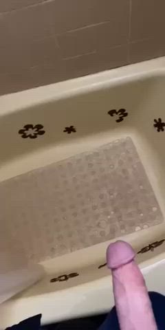 peeing shower solo clip