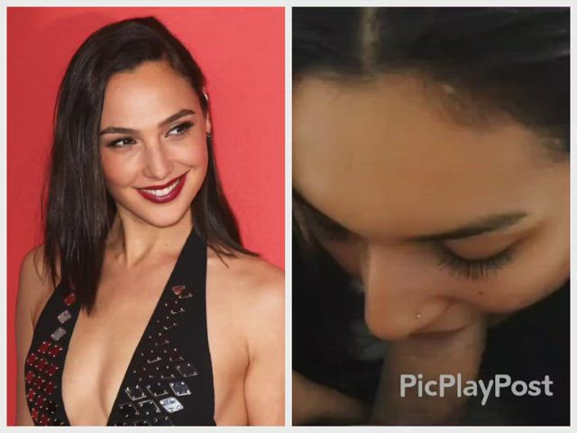 babecock blowjob celebrity split screen porn clip