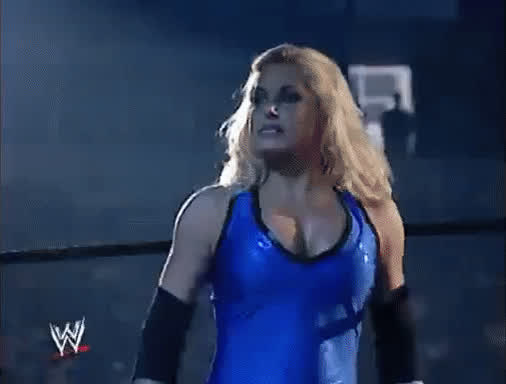 big tits blonde trish stratus wrestling clip