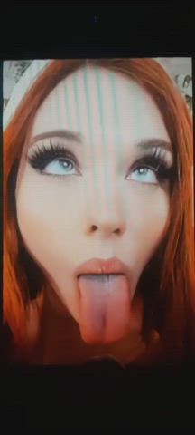 celebrity cum cum in mouth cumshot tribbing tribute clip