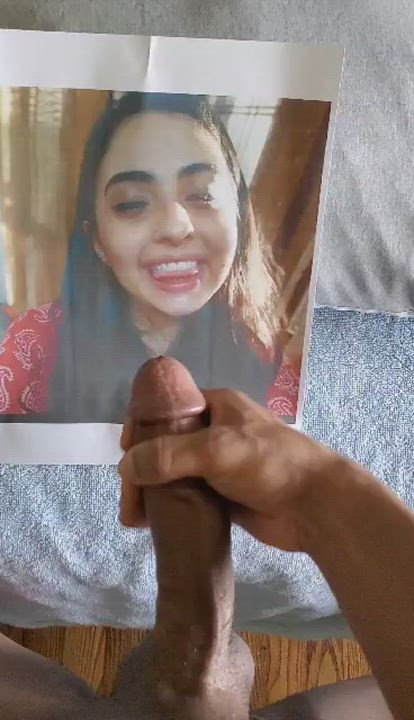 South Asian Cutie Gets Covered in Cum By a BBC ;)