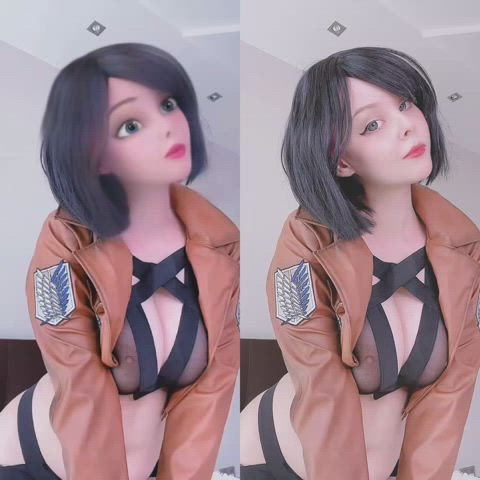 /u/HellyValentine as Mikasa