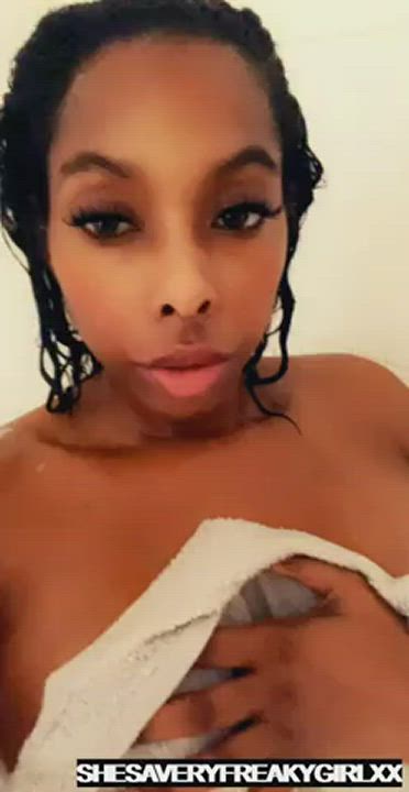 Model Pretty Shower Tease clip