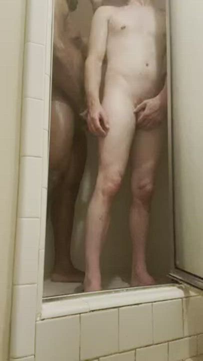 Anal Gay Interracial Shower clip