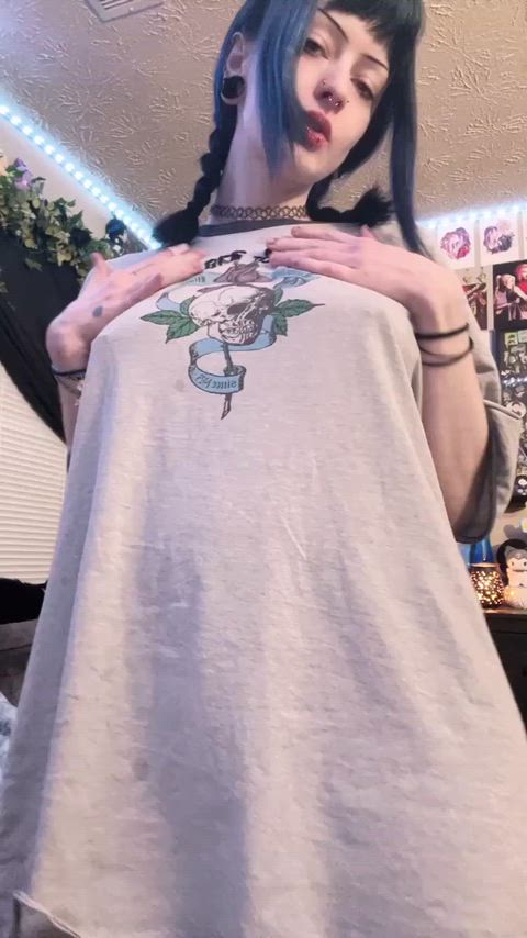 ass big tits boobs goth tits clip