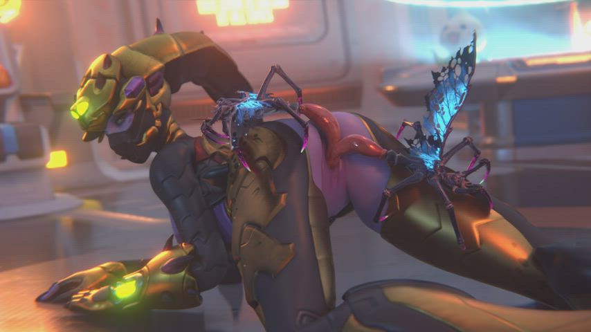 Widowmaker Penetrated by an Alien Species