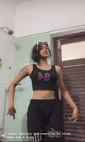 dancing desi indian teen clip