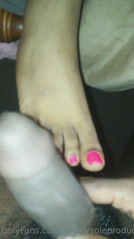 ebony foot fetish toes clip