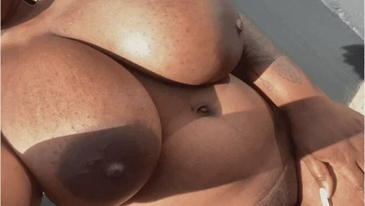 African BBW Big Tits Cute Ebony Jiggling South African clip