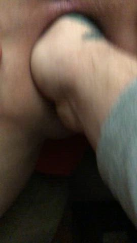 amateur fisting redhead clip
