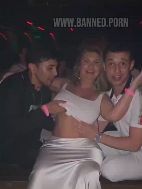 Big Tits MILF Party Threesome