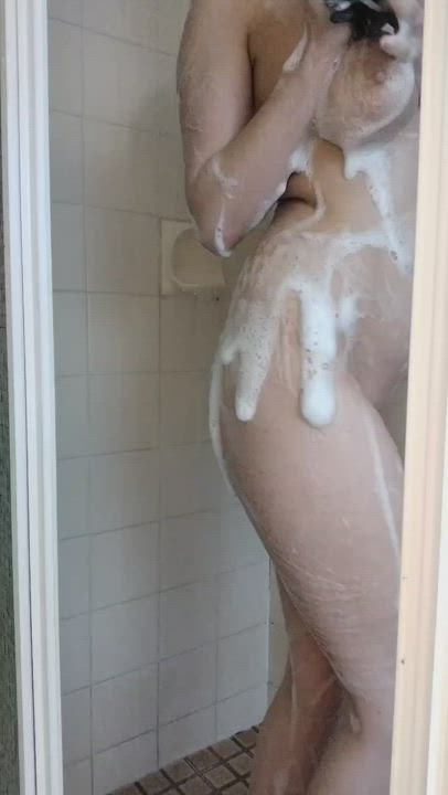 Nothing better then spending an hour in the shower getting soapy and touching yourself